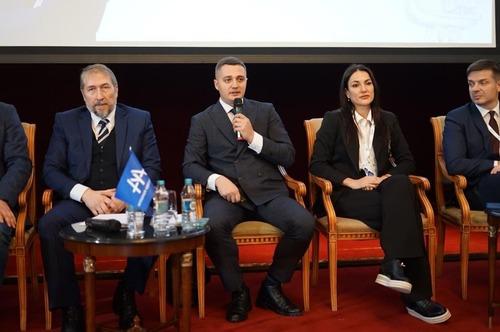 Interpol Solicitor Dmytro Konovalenko during Kyiv Criminal Law Forum