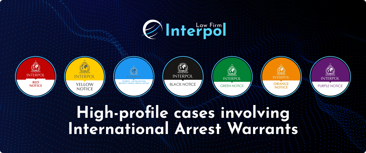 International Arrest Warrants vs Types of Interpol Notices?