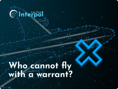 Who cannot fly with a warrant?